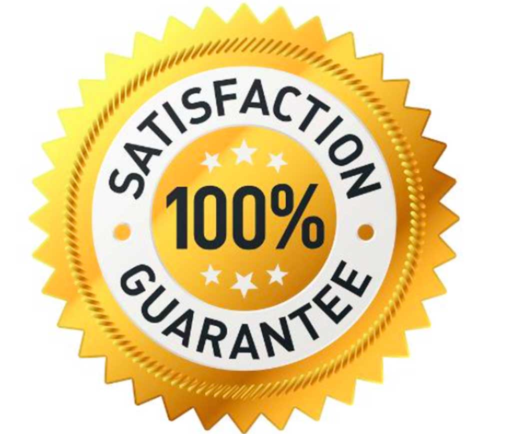 Satisfaction Guarantee